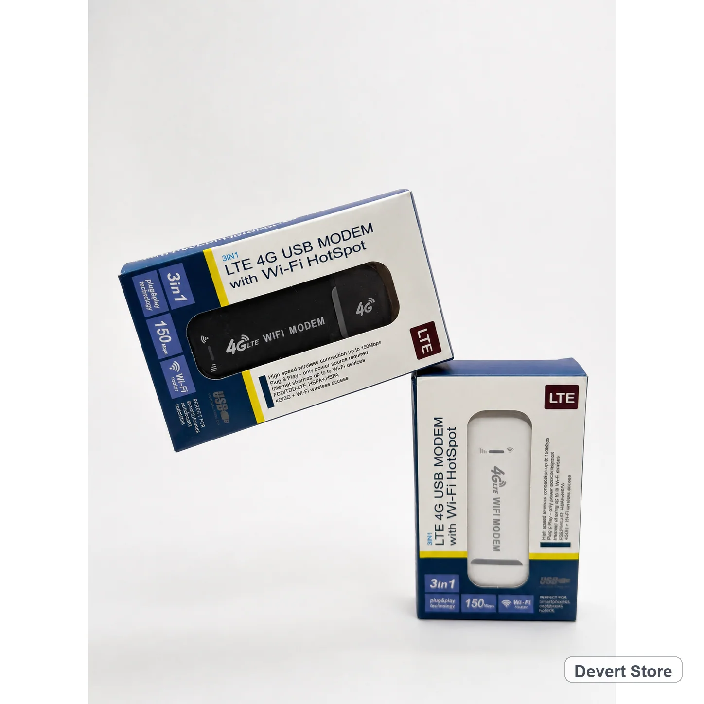 LTE 4G USB MODEM with Wi-Fi Hotspot